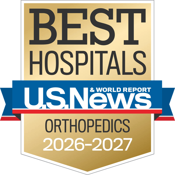 US News Badge Orthopedics 2026-2027