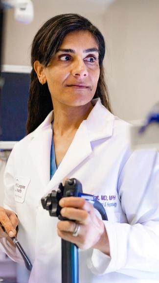 Aasma Shaukat, MD, MPH, performs a procedure at NYU Langone Ambulatory Care Center East 38th Street.